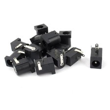 15PCS DC Power Jack Socket 2.1mm x 5.5mm PCB Mount DC-005