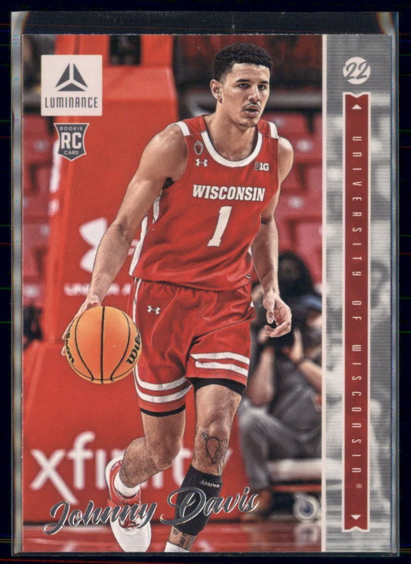 2022-23 Panini Chronicles Draft Picks - Luminance Johnny Davis #39 (RC)