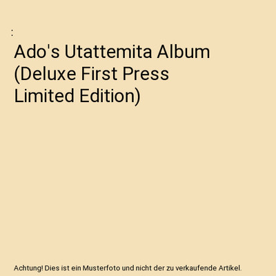 Ado's Utattemita Album (Deluxe First Press Limited Edition)