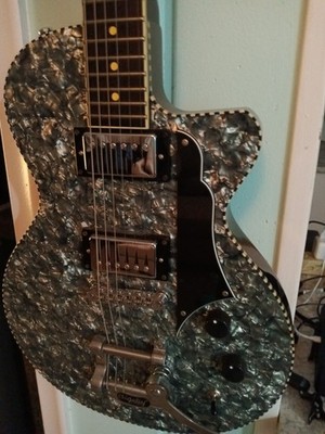 Reverend Rick Vito Signature Soulshaker Grey Pearloid (w/Neck binding)