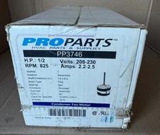 PROPARTS PP3746 | Condenser Fan Motor | BRAND NEW  