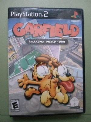 Garfield: Lasagna World Tour for PlayStation 2 (READ DESCRIPTION)Tested, working