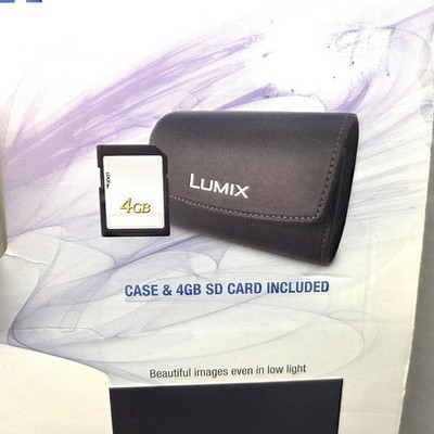 Panasonic LUMIX DMC-SZ7 14.1MP Digital Camera - Black for sale