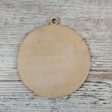 Christmas Ornament Blanks – Unfinished Wood Cutouts for Crafts Gift Tags 2 3 4in