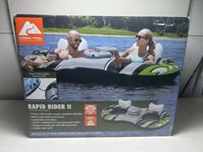 NEW Ozark Trail Rapid Rider 2 Inflatable Tube 2 Person 24 Drink Cooler FREE S&H!