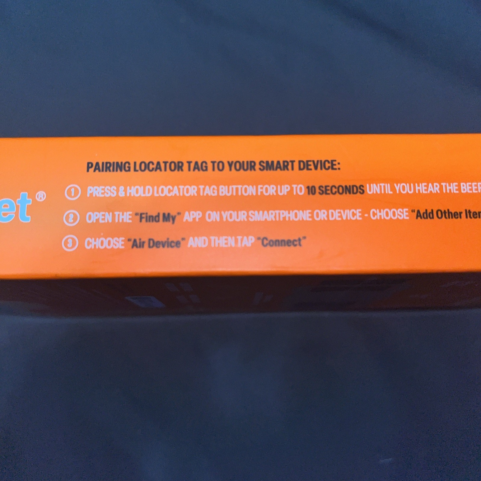 Smart Pet Tracker for Dogs & Cats – Works with Apple Find My | No AirTag Needed