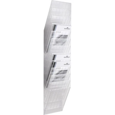 Durable FLEXXIBOXX 12 A4 1709763400 Porte-brochures transparent DIN A4 vertical - Photo 1/3