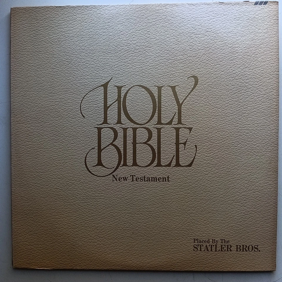 Holy Bible Old Testament/New Testament Place by The Starler Bros. Vinyl Records - Image 4 of 4
