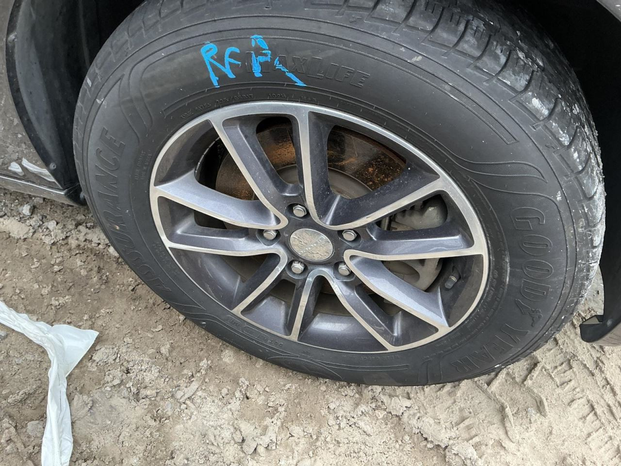 Wheel 17x6-1/2 Aluminum 10 Spoke Individual Spokes Fits 16-18 CARAVAN 4772837