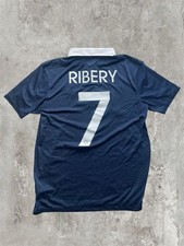 Original Nike Frankreich Home Trikot WM 2014 Franck Ribéry #7 Gr M