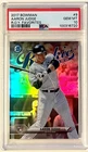 2017 BOWMAN CHROME #9 AARON JUDGE ROY REFRACTOR PSA 10 ROOKIE RC
