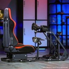Dardoo Cockpit Per Simulatore Di Corse Con Sedile Rosso Adatto A Logitech G29