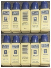 Lot of 10  English Leather Spice Cologne 1 fl oz Read Below
