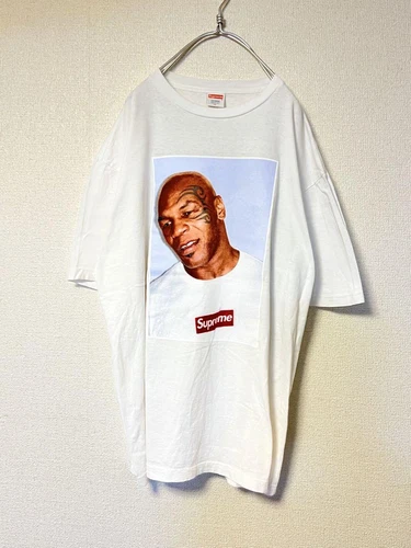 Supreme Mike Tyson Photo Tee White Box Logo XL Made in USA