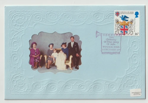 21/12/1984 UK GB Cover - Christening of Prince Henry of Wales - Winsor Special
