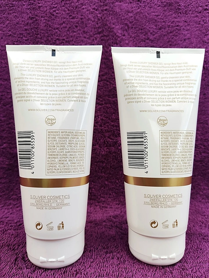 s.Oliver Selection Duschgel Women 2x 200ml Süß Bath & Shower Gel Damen Blumig - Bild 3 von 4