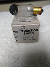 CBJ/CBC GE 115-120 Volt 75 Watt Projector Bulb New Old Stock