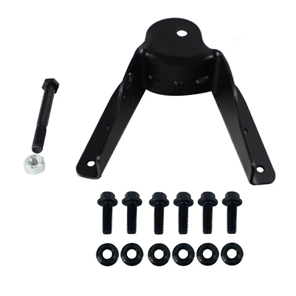 Kit de soporte de grillete de suspensión de resorte de hoja trasera de 2 piezas para camioneta Chevy GMC 94-00 Foto 3 de 4