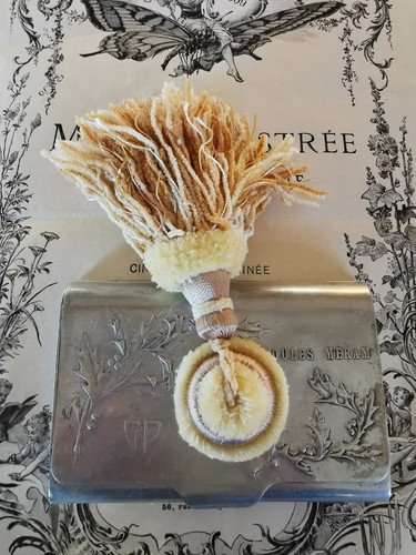 ALTE POMPONS EICHELN PASSEMENTERIE LYONNAISE FRIPON MIT ODER OHNE CARTISANE - Bild 4 von 22