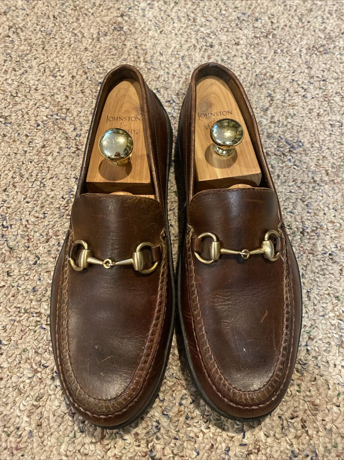 Mocassins vintage Gucci Horsebit homme taille 91/2