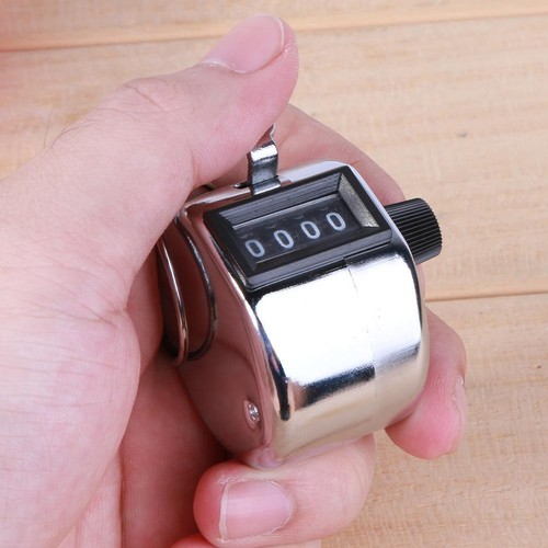 Digital Hand Tally Counter 4 Digit Number Manual Counting Golf Clicker*5 - Picture 3 of 3
