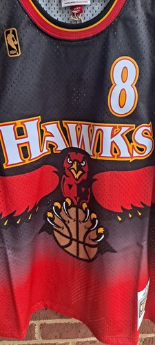 Maglietta Hawks 100% autentica Steve Smith Mitchell & Ness 96 97 taglia XL - Foto 4 di 7