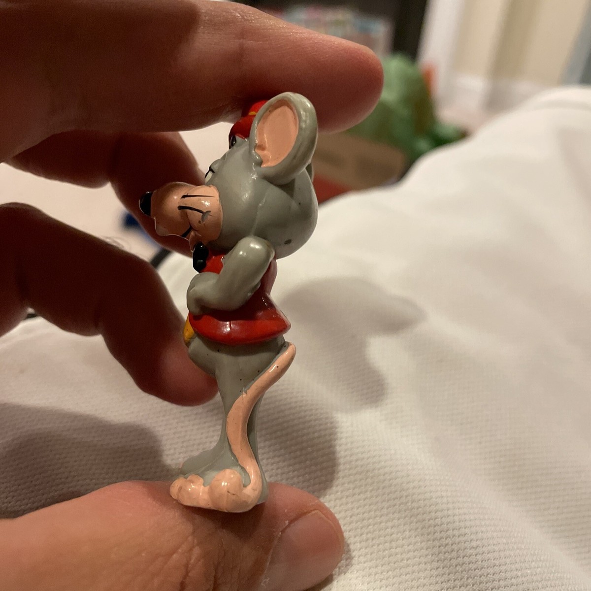 Vintage 1983 PVC Plastic Chuck E Cheese Small Figure Hong Kong | eBay