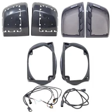 Hertz HD14H Saddlebag Lid Kit & HBH14 Speaker Harness for 2014+ Harley Models