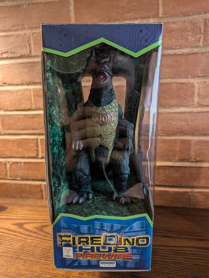 Charismac FireDino Fire Dino FireWire Hub 2002 Coleccionable Godzilla MUY RARO Foto 3 de 4