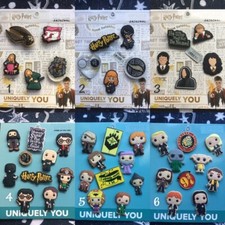 Handmade shoe charms set 5 - 10 pack Harry Potter Voldemort Ron Hermione