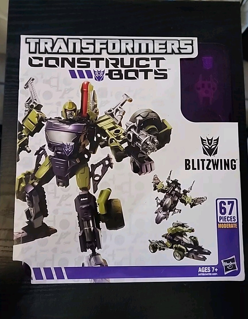 トランスフォーマー　Construct-Bots Blitzwing Blitzwing - Transformers Construct Bot 67 Pieces | eBay