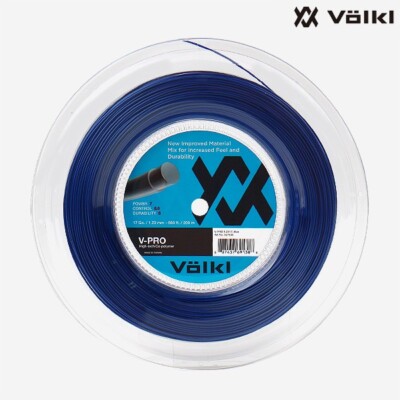 Volkl V-PRO 1.28 16G 200m Tennis String Racquet Racket Poly String Blue V27104