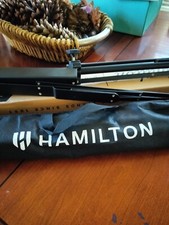 Hamilton Folding Music Stand   Black, Adjustable with carrying bag