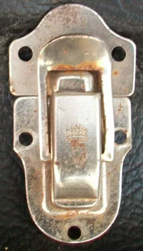 Vintage 1960S/Early70s  Nickel Excelsior Drawbolt - Gibson Case