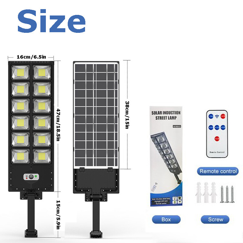 Wegeleuchten Außen PEAKRO Solar Straßenlaterne Für Außen, 6000K LED Solarleuchten Led Strahler Außen Solar