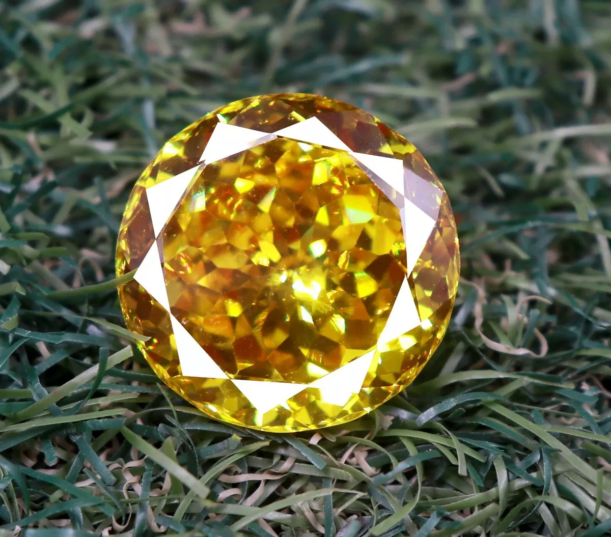 Certified Yellow Spinel 11.40Ct 25mmx25mm Gemstone 40 OFF Exclusive Piece EW1245