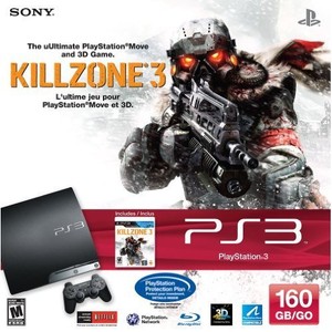 Sony-PlayStation-3-160GB-Killzone-3-Bundle-PS3-Very-Good-3Z