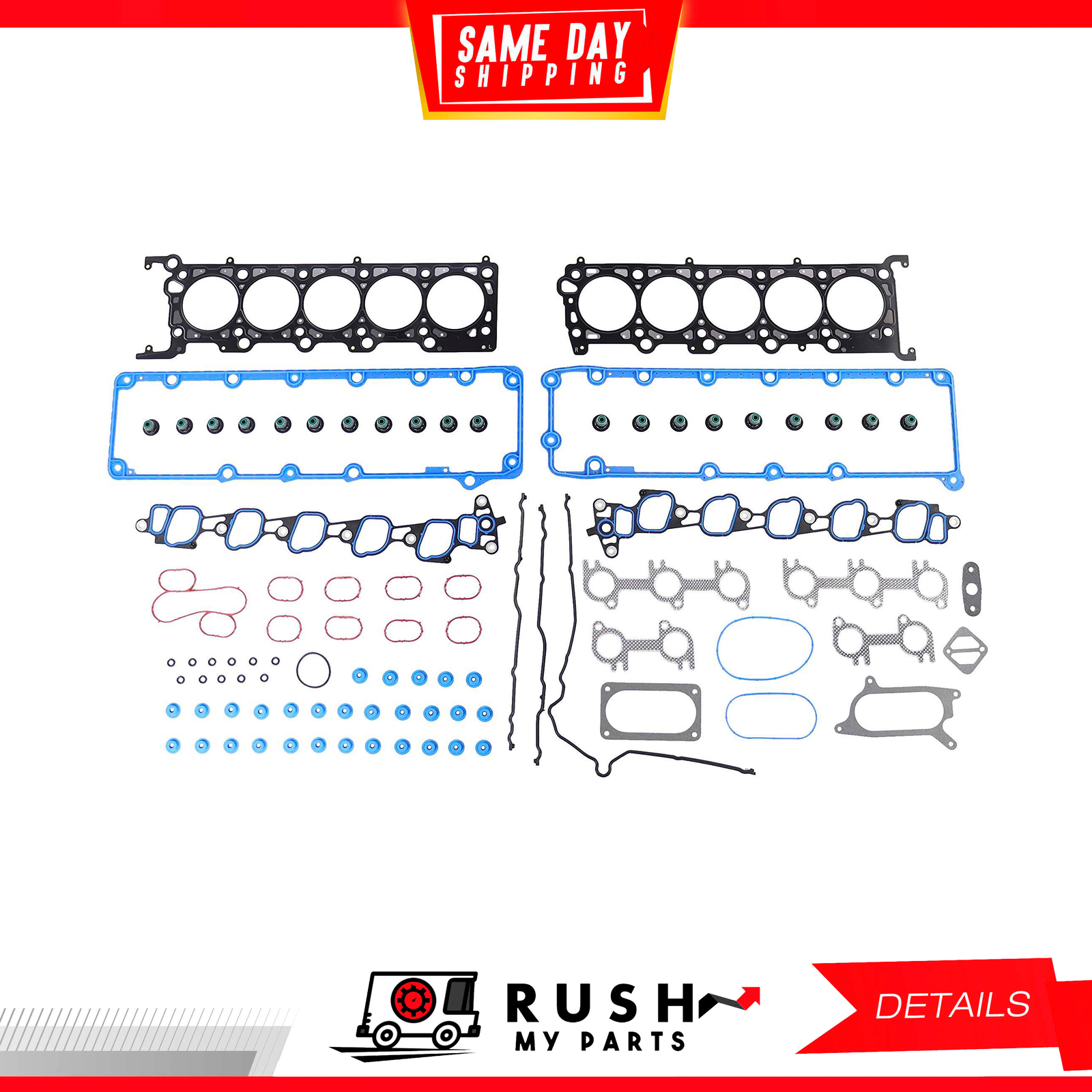 Juego De Juntas Inferior Enginetech Ford 6.8L/415 Sohc V10 20V 30V Juego De Juntas Inferior Enginetech Ford 6.8L/415 Sohc V10 20V 30V