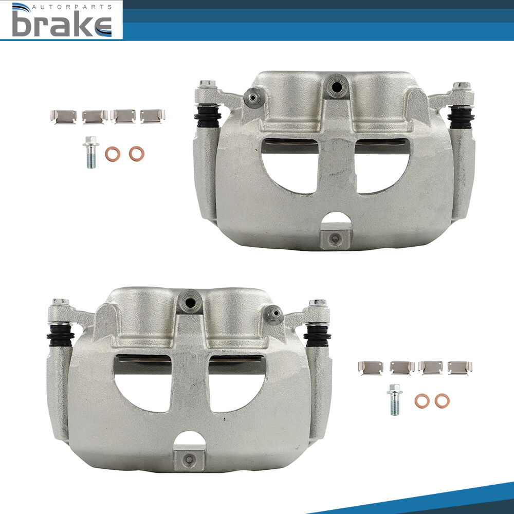 2Pcs Rear Disc Brake Calipers with Bracket Fit 2009-2010 Dodge Ram 3500