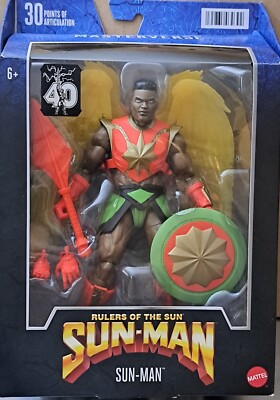 Masters Of The Universe Sunman Rulers Of The Sun Action Figure. NIB ...