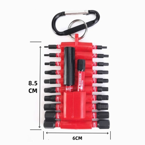 22 PCS Magnetic Impact Screwdriver Bits Set S2 Steel Magnetic Drill Bit Set - Picture 2 of 16
