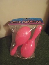 Pink Neon maracas