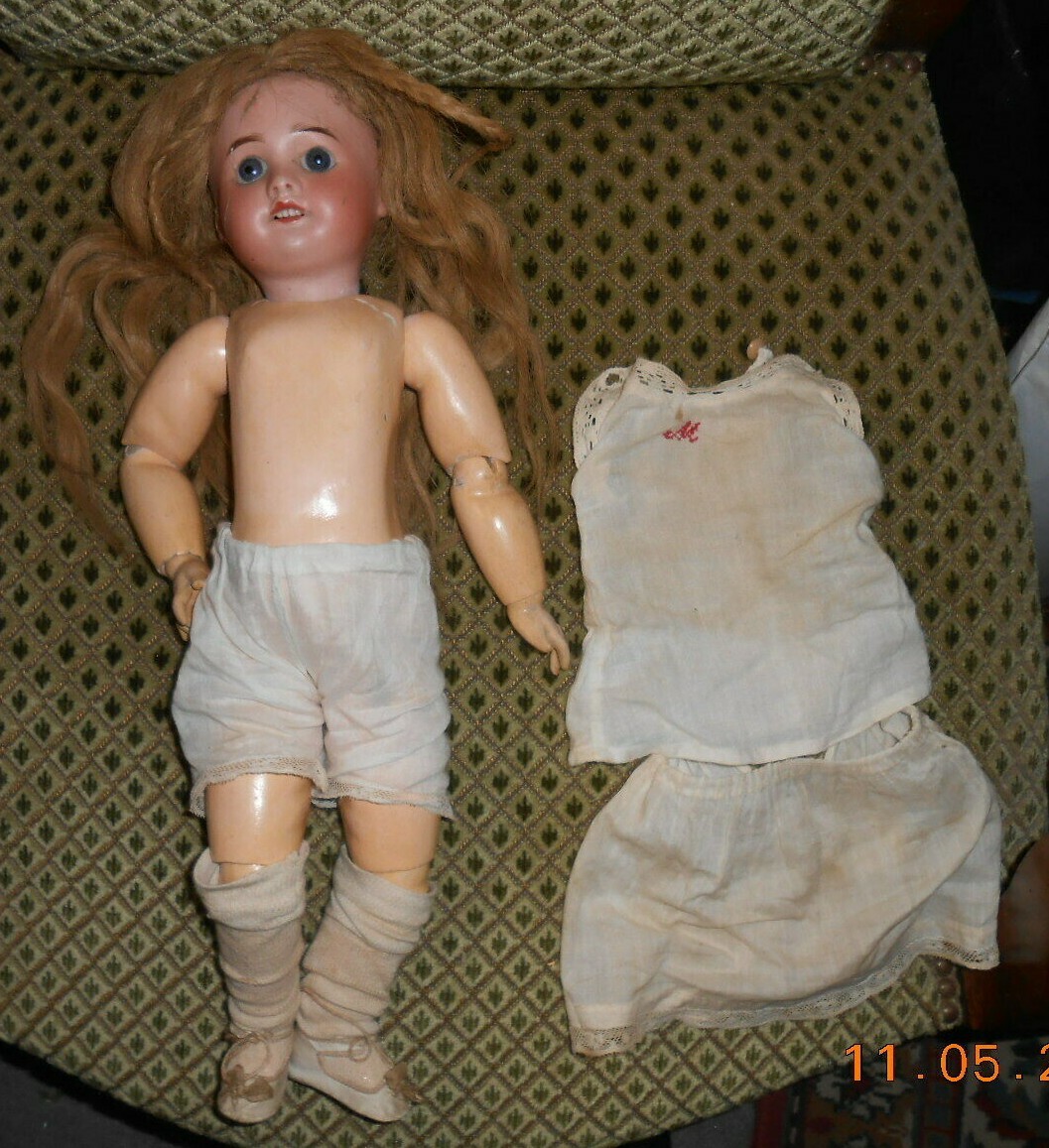 POUPÉE SFBJ 60 PARIS 1 1/2 corps bébé JUMEAU tête PORCELAINE EUR 150,00 - FR