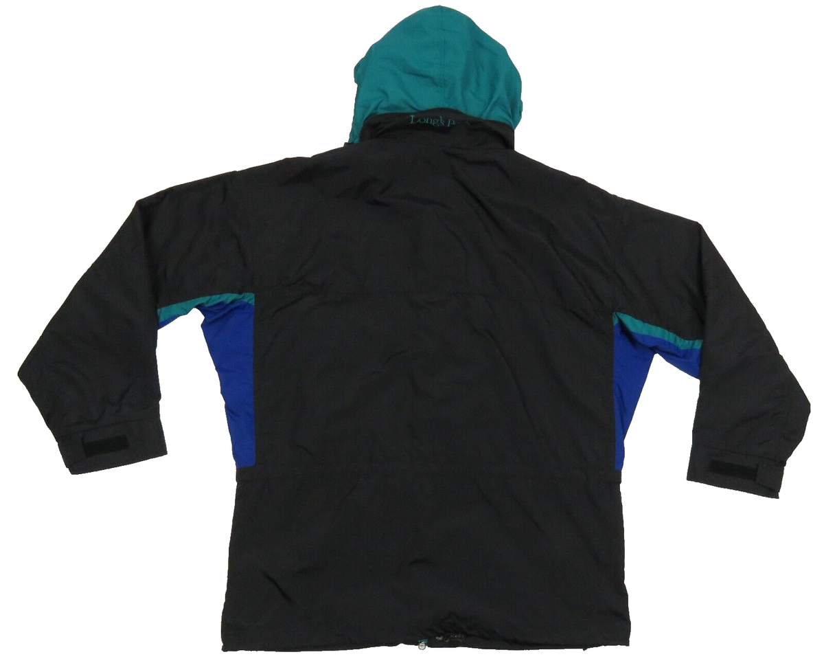 Columbia ジャケット 青/黒/緑 Columbia 3 in 1 Long's Peak Vintage Ski Rain Retro Hooded Full Zip
