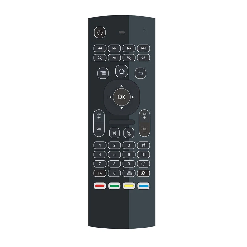 2.4GHz USB Air Mouse Backlit Wireless Keyboard Remote Control for TV Media Box - Image 3 of 4