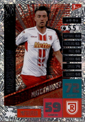 Match Attax Extra 20/21 - 601 Max Besuschkow Matchwinner