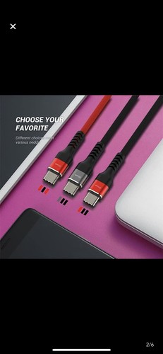 3A FAST Charger for Samsung Galaxy S8 S9 S10 S20 USB Type C Long Charging Cable - Picture 4 of 6