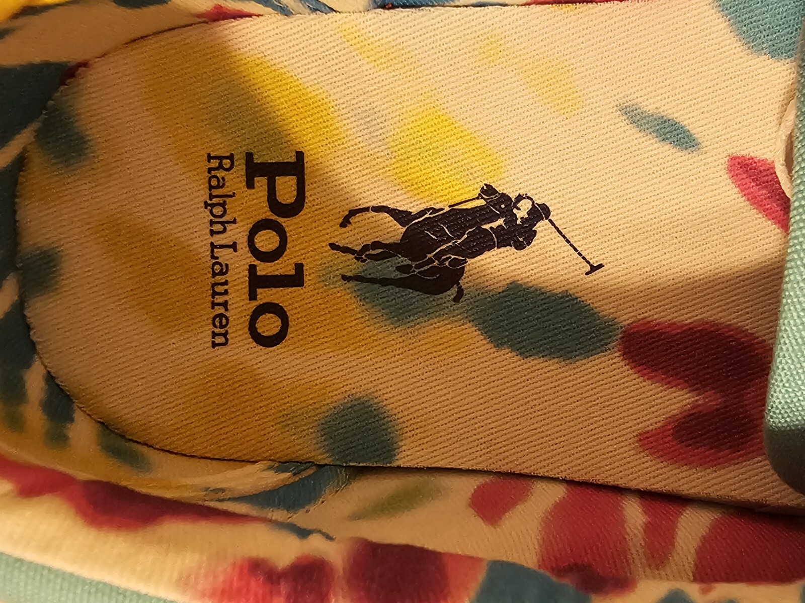 Scarpe da sneaker POLO RALPH LAUREN Keaton Pony SK LTL tela blu acqua UOMO 10 nuove con etichette!