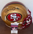 Joe Montana Signed Authentic Full Size Helmet San Fransisco 49ers JSA