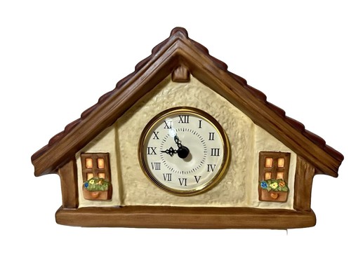 Vintage Bradford Exchange MJ Hummel Seasons Of Time Clock W/ 4 Season Tiles - Picture 8 of 12